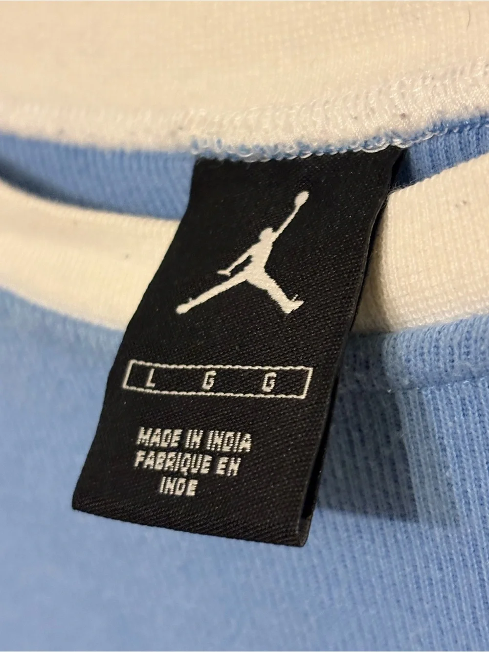 Vintage early 2000’s Jordan UNC University of North Carolina Sweatshirt size L